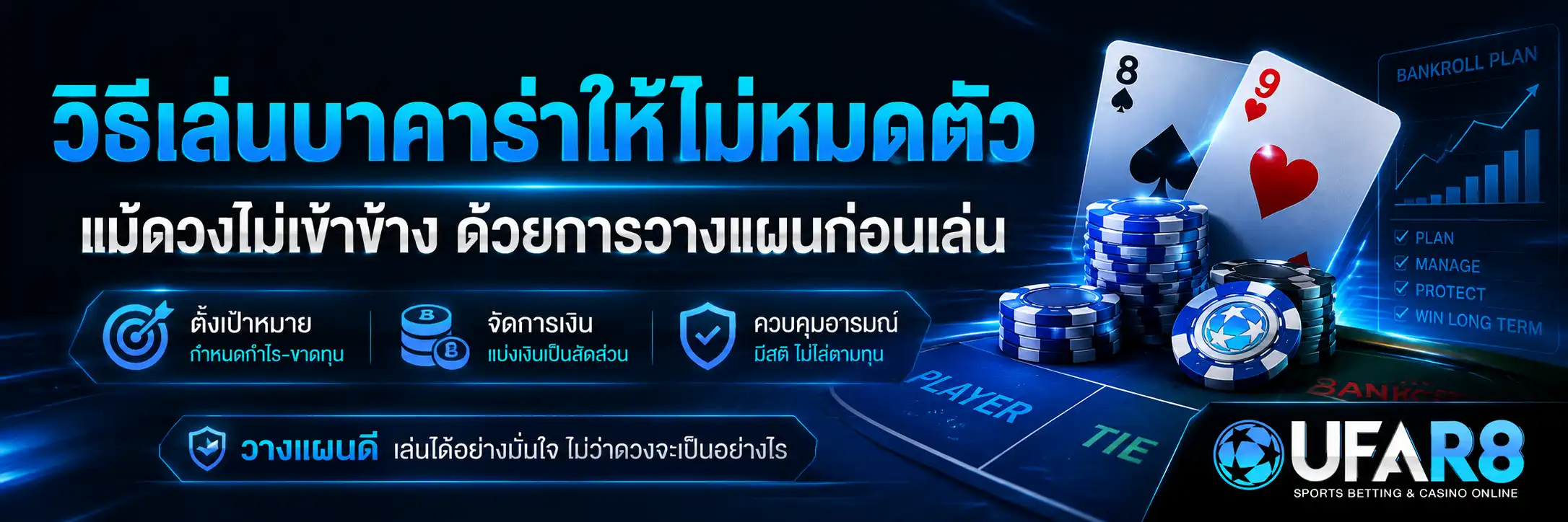 เล่นบาคาร่า ไม่ให้หมดตัว