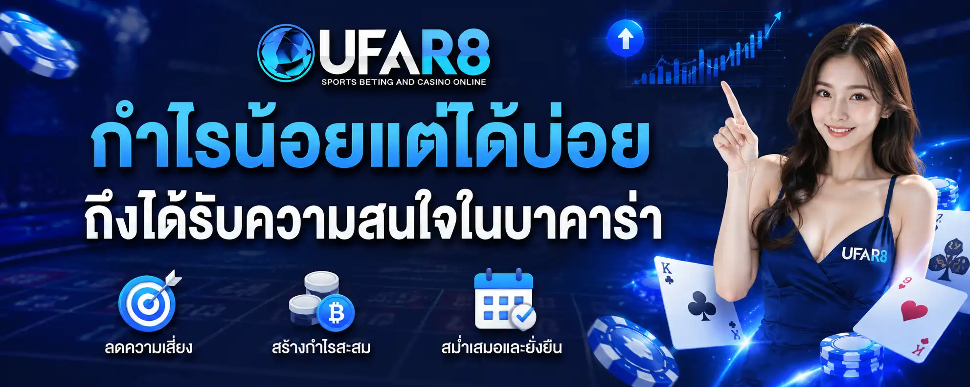 กำไรน้อยแต่ได้บ่อย